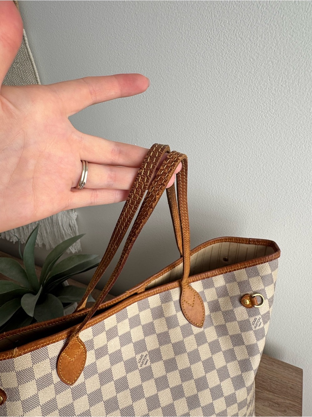 ✅AUTH✅LOUIS VUITTON NEVERFULL MM AZUR - Picture 8 of 16